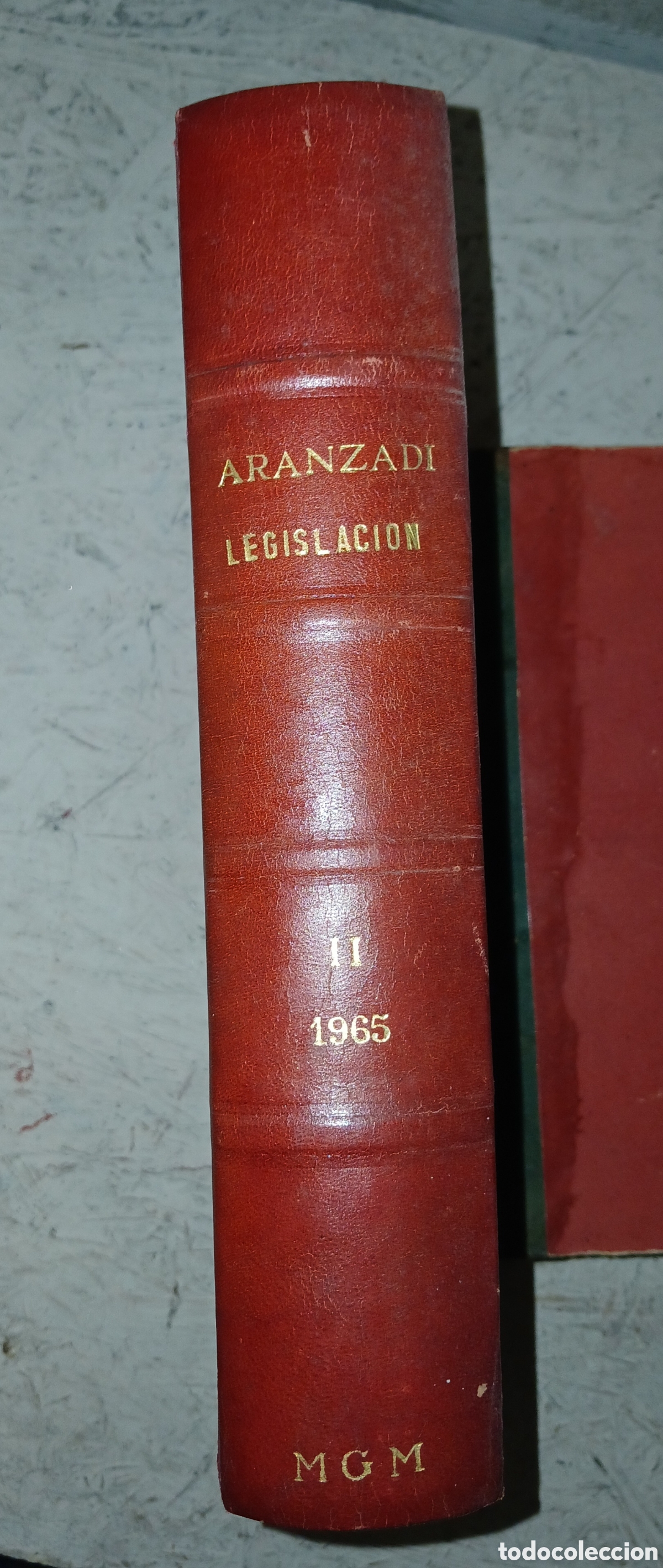 Libros de segunda mano: 1&deg; Edici&oacute;n Legislaci&oacute;n Aranzadi 1965 tomo II