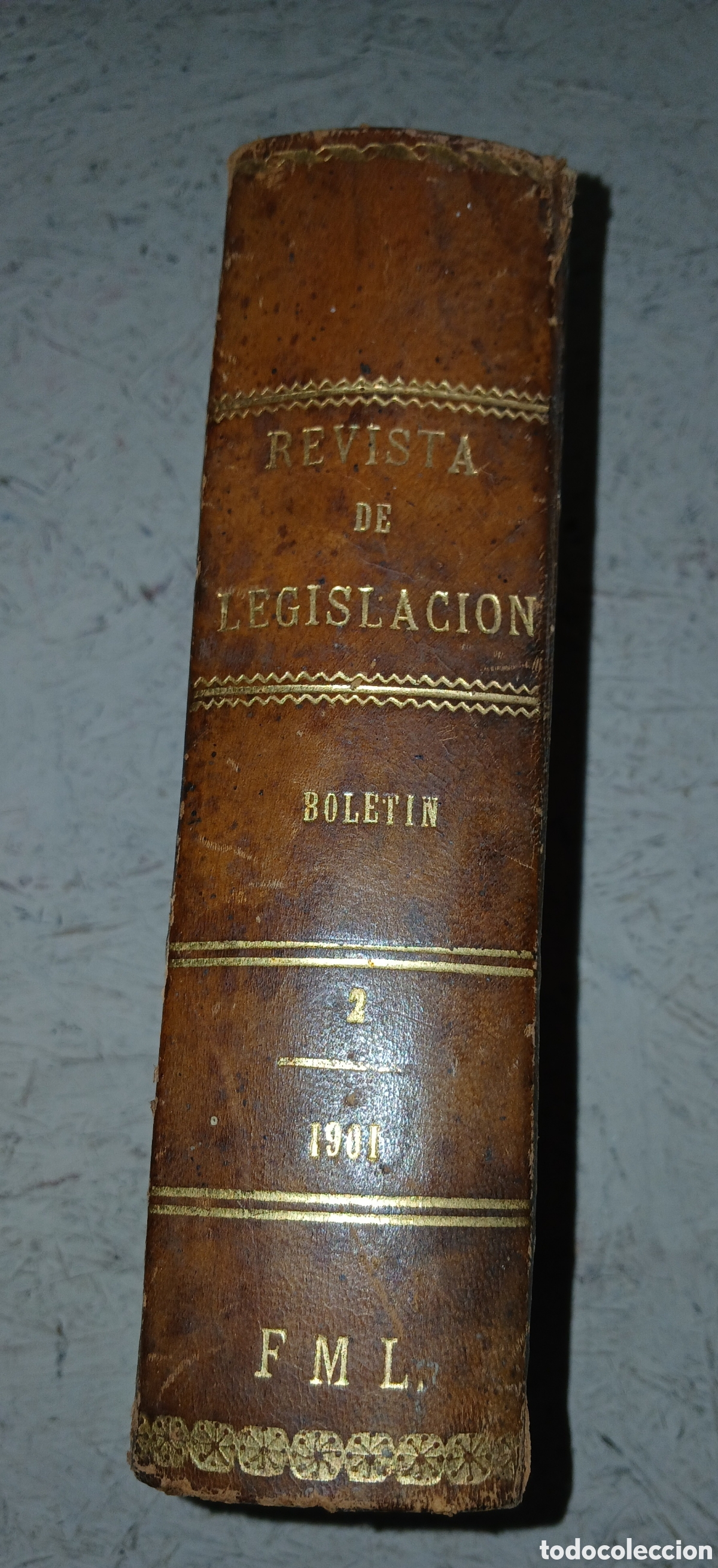 Libros de segunda mano: Bolet&iacute;n de la Revista General de Legislaci&oacute;n y Jurisprudencia - A&ntilde;o 1901 (A&ntilde;o 49 - Tomo 113)