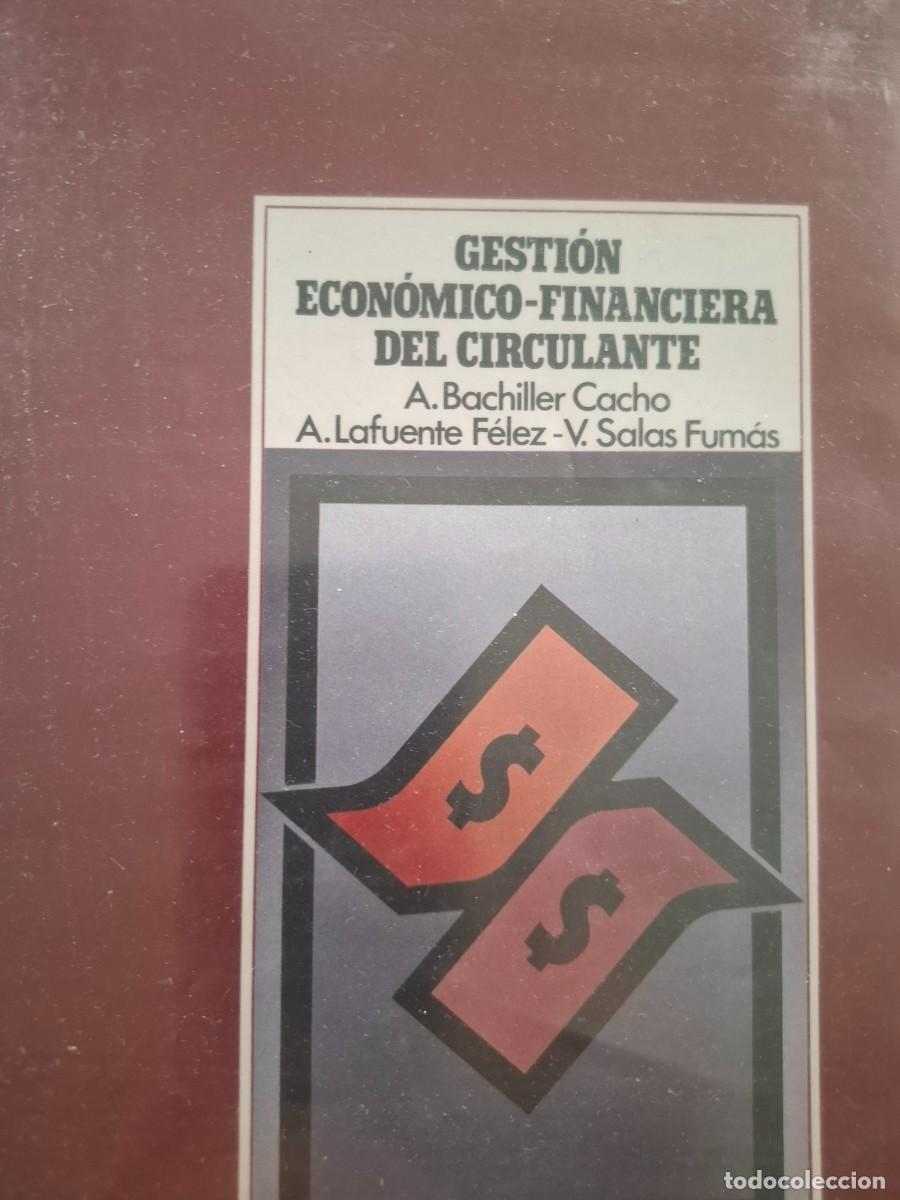 Libros de segunda mano: gesti&oacute;n econ&oacute;mico financiera del circulante A Bachiller Cacho A Lafuente F&eacute;lez V Salas Fum&aacute;s
