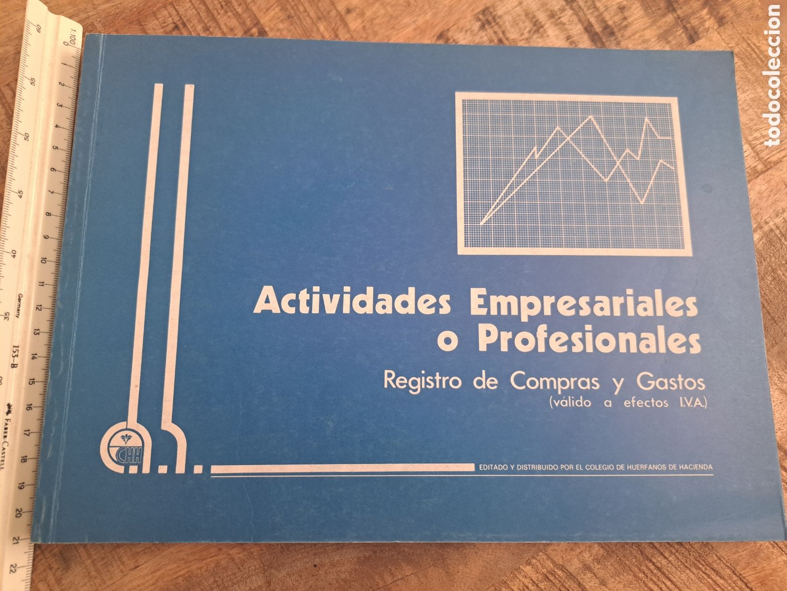 Libros de segunda mano: Jml Actividades Empresariales o Profesionales, Registro de Compras Gastos Colegio Huerfanos Hacienda