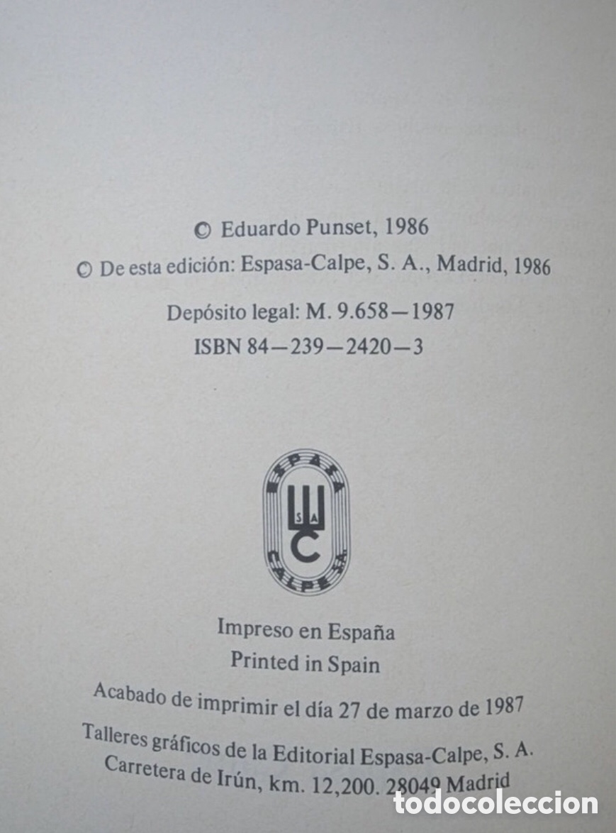 Libros de segunda mano: La Espa&ntilde;a impertinente. Eduardo Punset - Foto 5