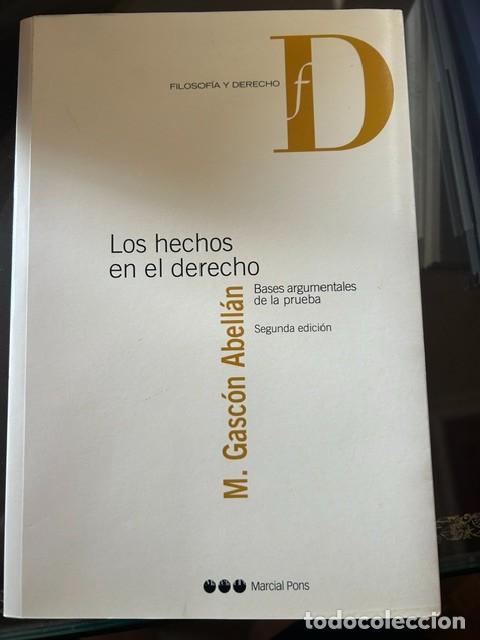 Libros de segunda mano: Los hechos en el Derecho -Gasc&oacute;n Abell&aacute;n-