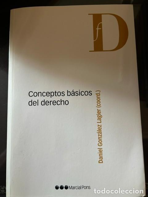 Libros de segunda mano: Conceptos b&aacute;sicos del Derecho -Gonz&aacute;lez Lagier-