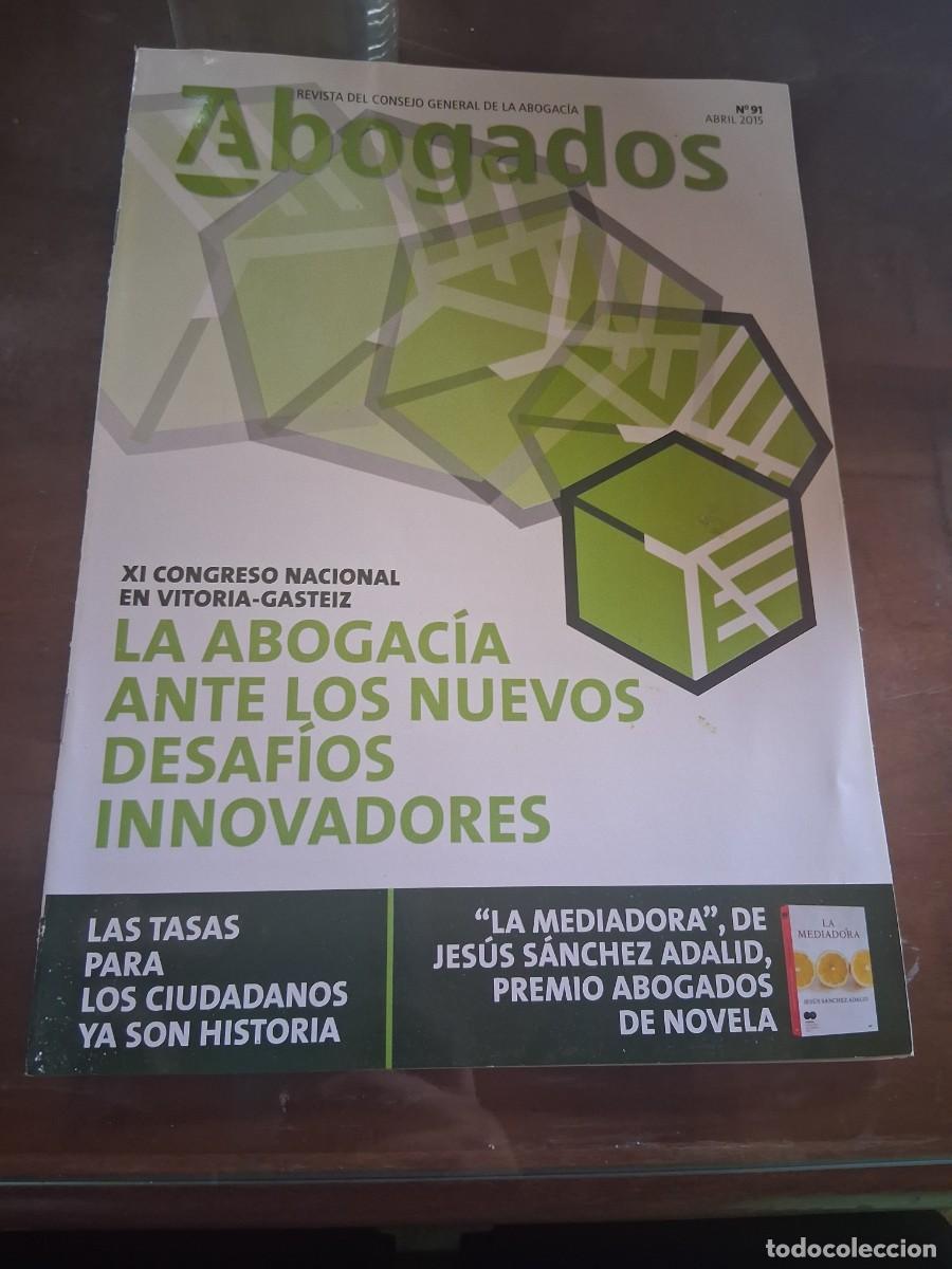 Libros de segunda mano: Revista abogados 91 justicia Vitoria Gasteiz
