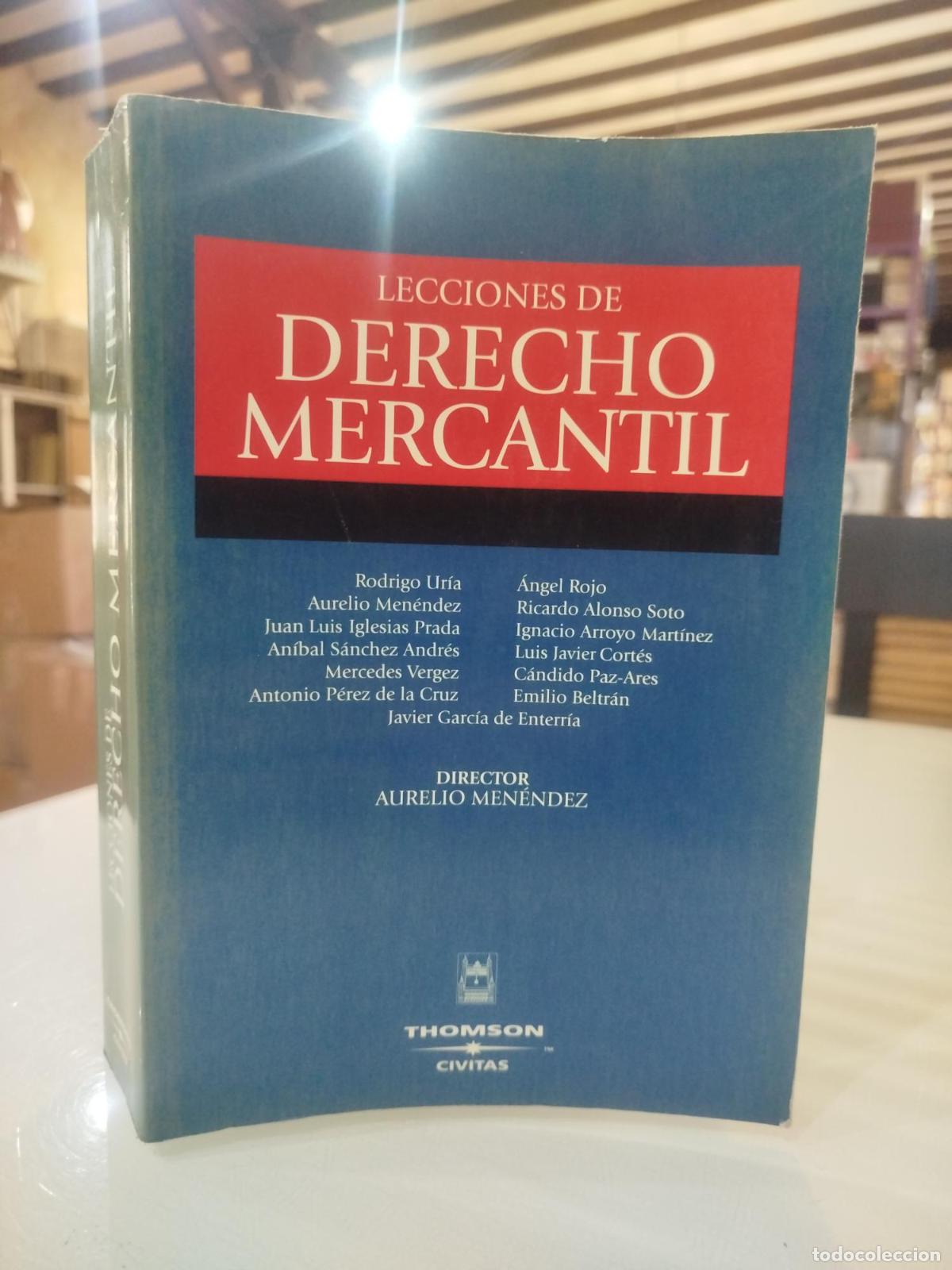 Libri di seconda mano: Lecciones de derecho mercantil - Vv. Aa.