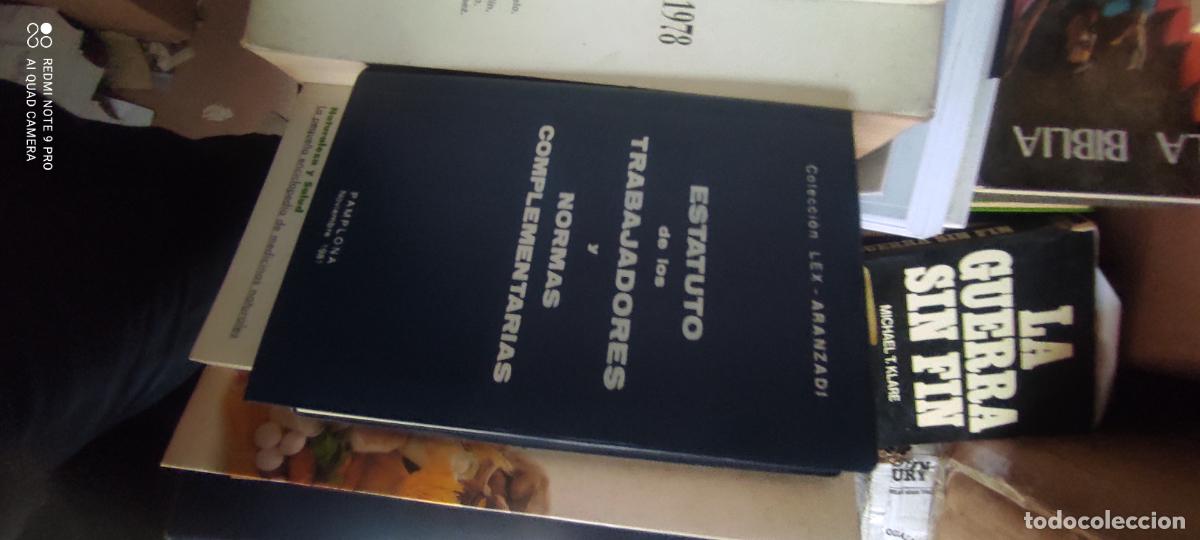 Libros de segunda mano: Estatuto de los trabajadores y normas complementarias