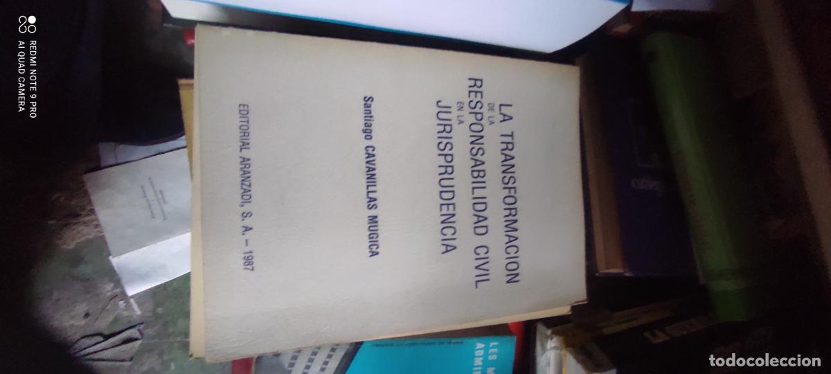 Libros de segunda mano: Santiago Cavanillas Mujica. La transformacion sociedad civil jurisprudencia