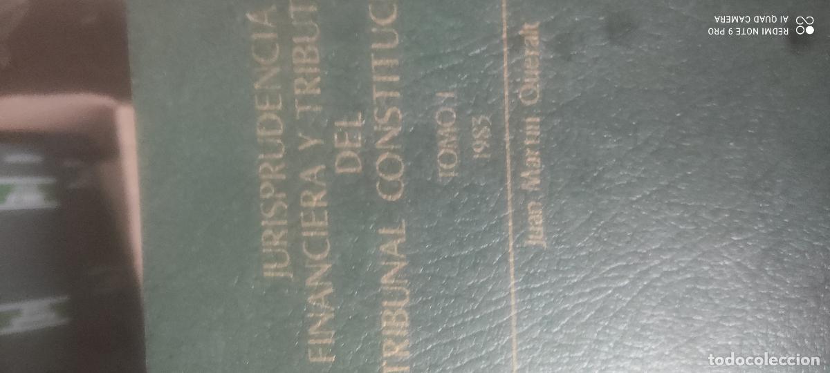 Libros de segunda mano: jurisprudencia financiera y tributaria del tribunal constitucional tomo i