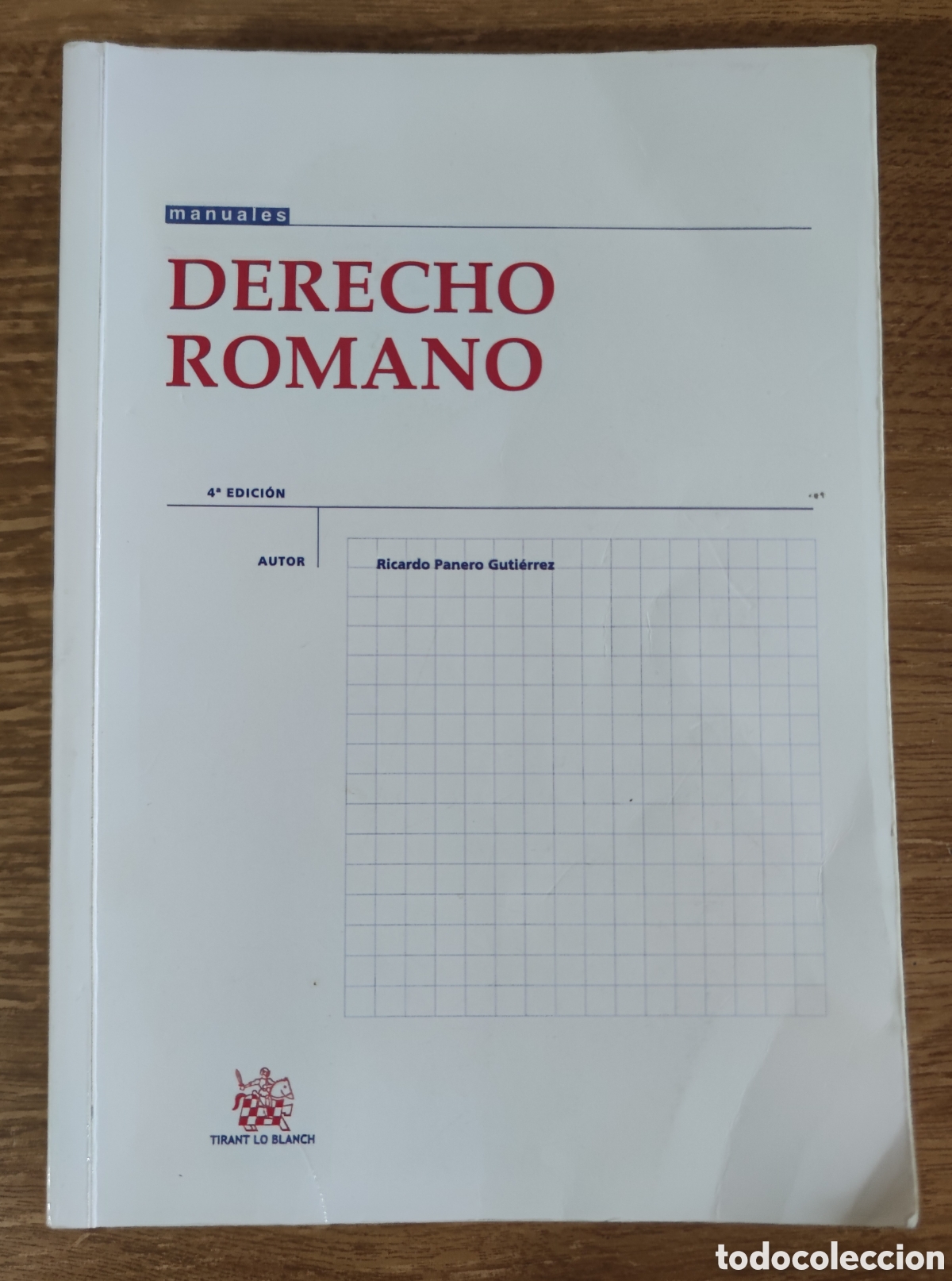 Libros de segunda mano: Libro - Derecho Romano (2008) Ricardo Panero Guti&eacute;rrez