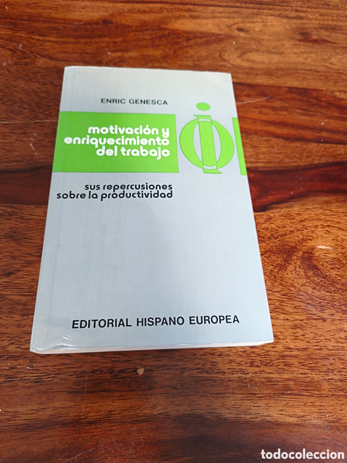 Libros de segunda mano: Motivaci&oacute;n y enriquecimiento del trabajo