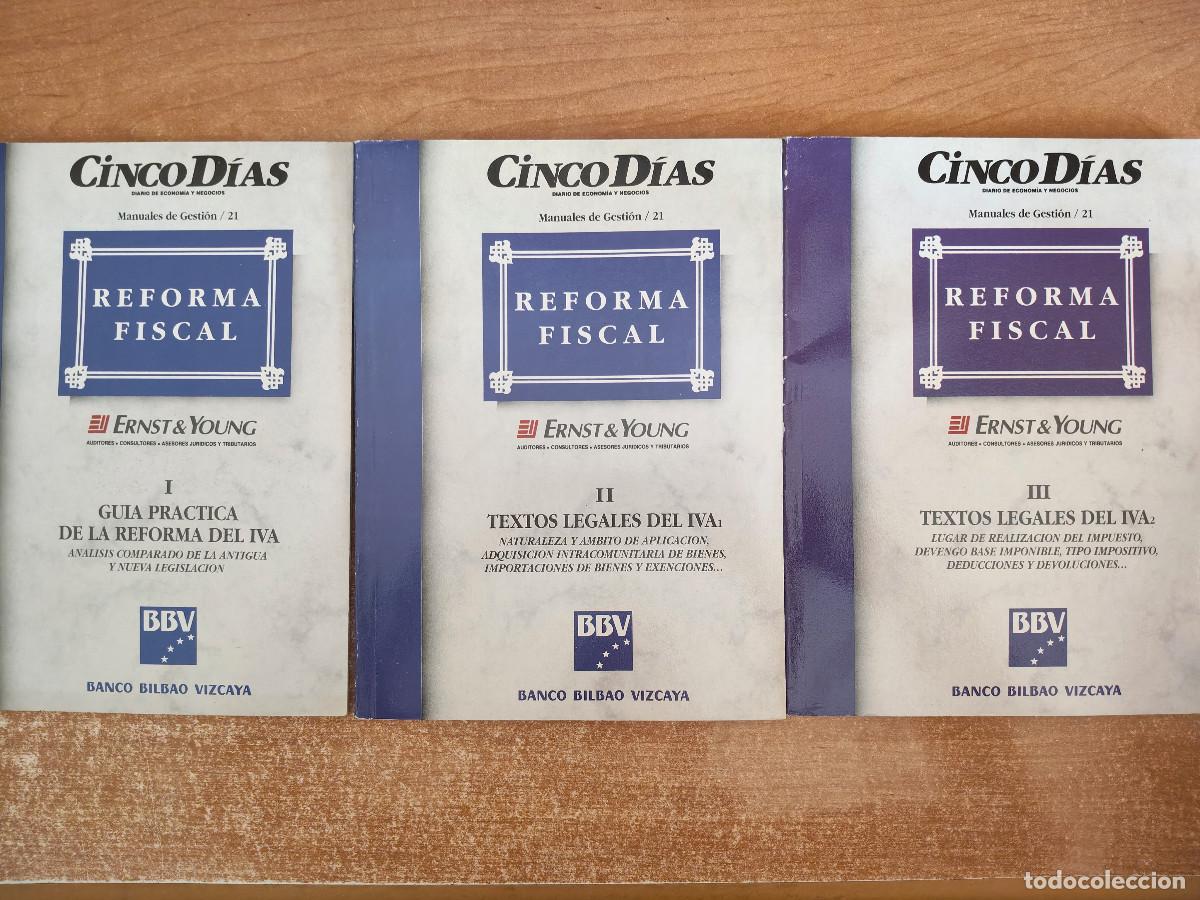 Livros em segunda m&atilde;o: Reforma Fiscal I, II y III - VV.AA - Ernst & Young - Cinco D&iacute;as. Manuales de Gesti&oacute;n