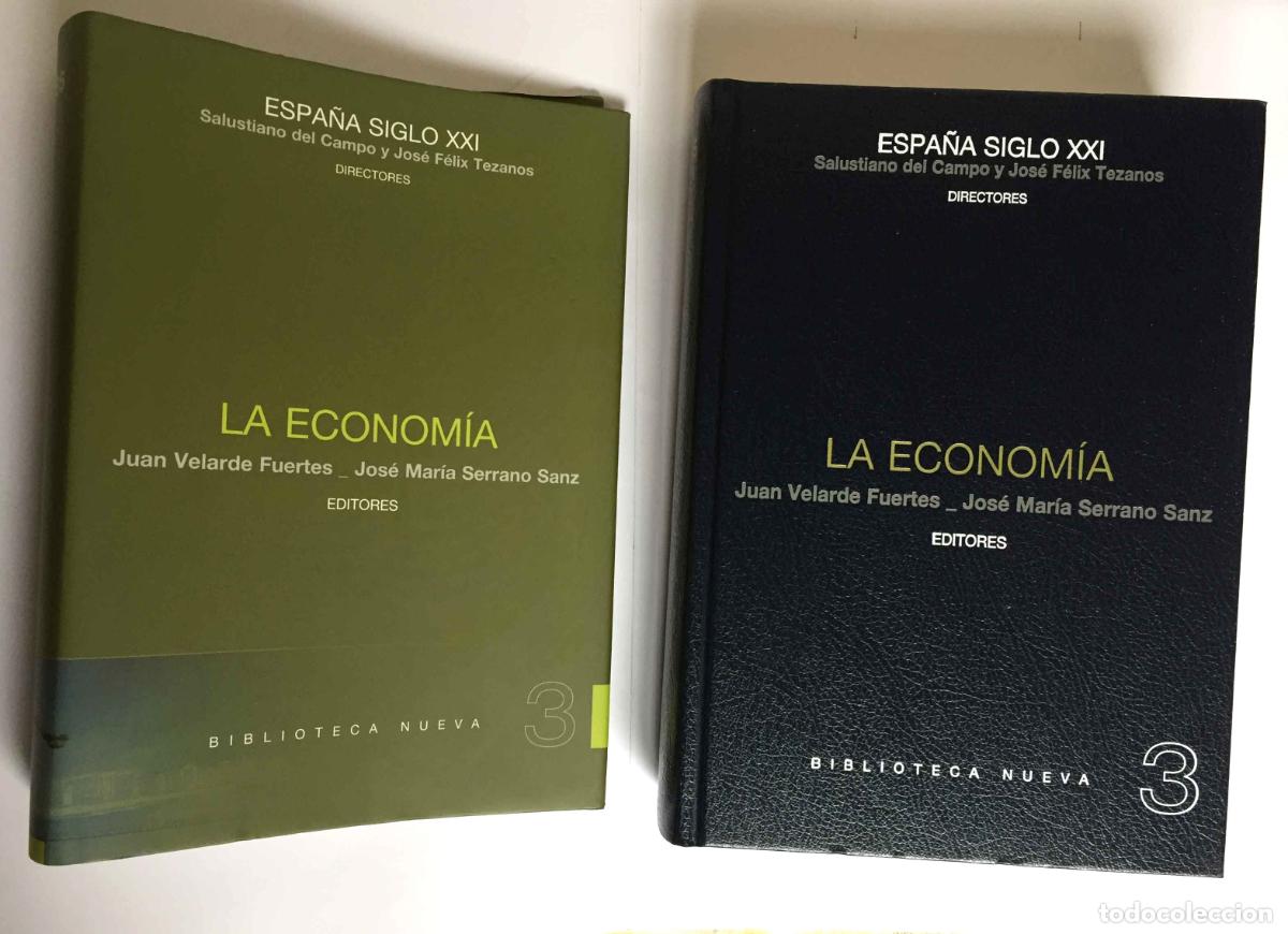 Libros de segunda mano: Libro LA ECONOM&Iacute;A (J. Velarde y J. M. Serrano; Biblioteca Nueva, 2008) Original