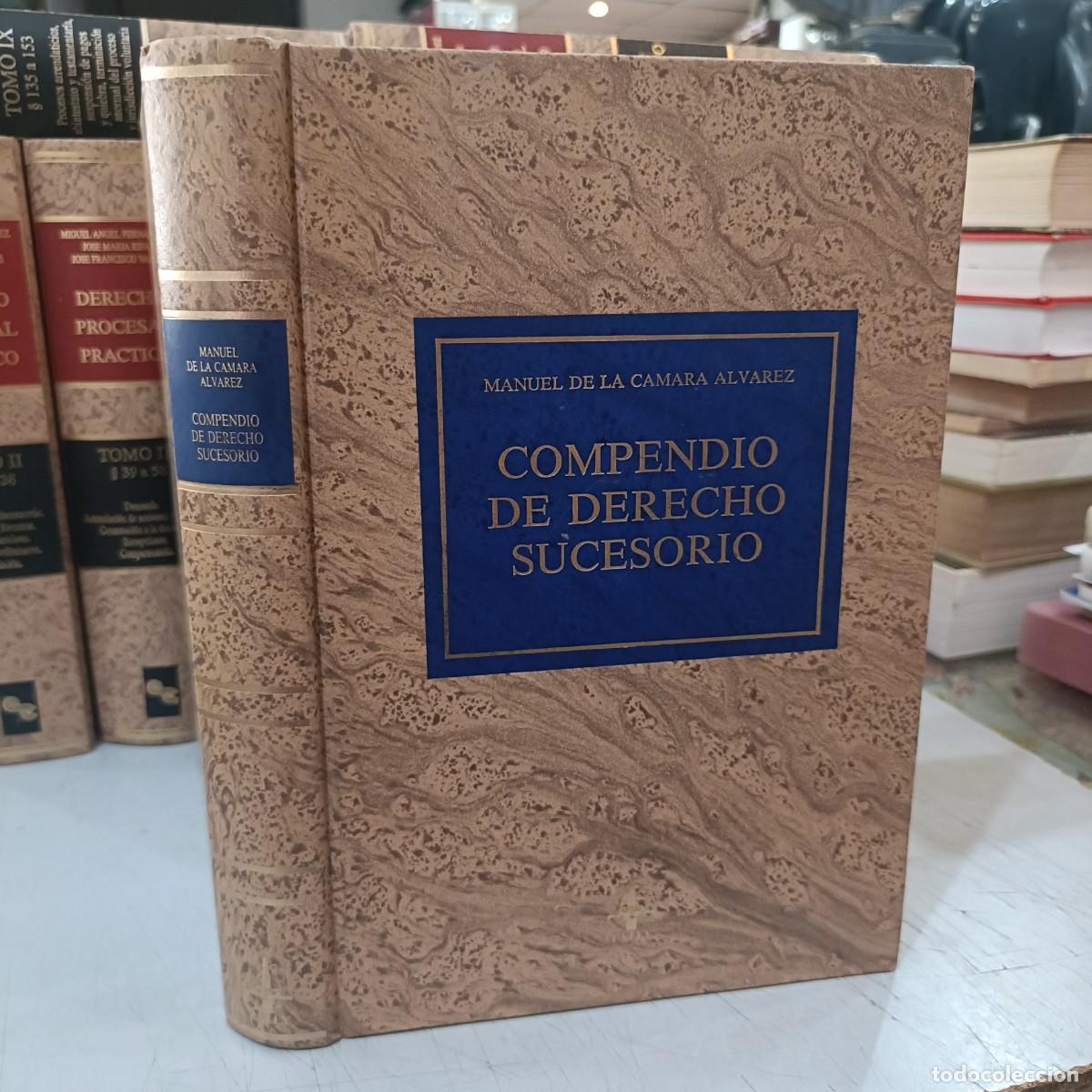 Libros de segunda mano: Compendio de Derecho Sucesorio - Manuel de la C&aacute;mara &Aacute;lvarez - Distribuciones La Ley 1990