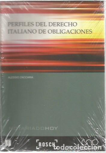 Libros de segunda mano: PERFILES DEL DERECHO ITALIANO DE OBLIGACIONES ALESSIO ZACCARIA BOSCH