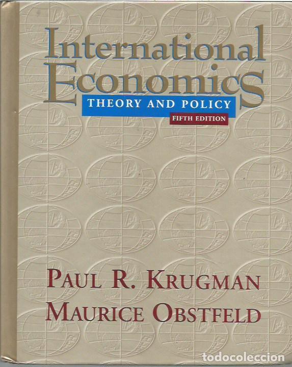 Libros de segunda mano: INTERNATIONAL ECONOMICS THEORY AND POLICY PAUL R KRUGMAN MAURICE OBSTFELS