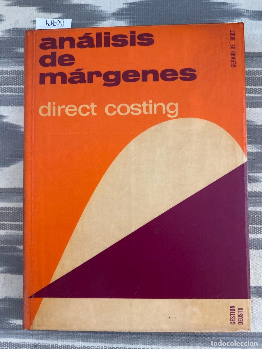 Libros de segunda mano: ANALISIS DE COSTES, DIRECT COSTING, GERARD DE BOOT