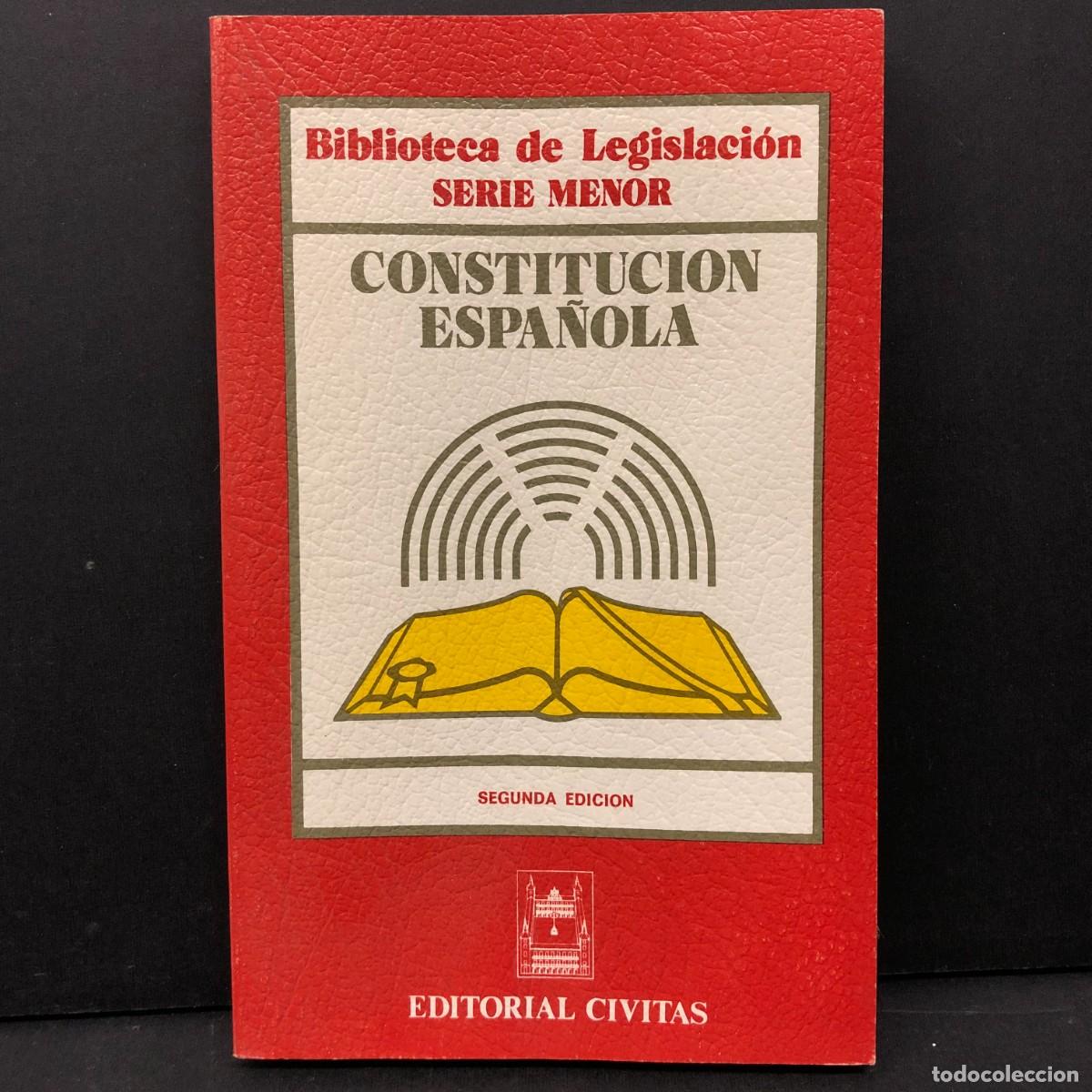 Gebrauchte B&uuml;cher: CONSTITUCION ESPA&Ntilde;OLA - BIBLIOTECA DE LEGISLACI&Oacute;N - SERIE MENOR - EDITORIAL CIVITAS - 1994 / 3443