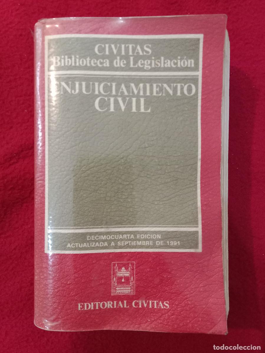 Libros de segunda mano: Enjuiciamiento Civil - Jos&eacute; Antonio Pajares Gim&eacute;nez / Javier Medina Guijarro - Edit. CIVITAS. 1991