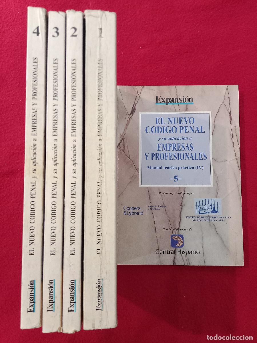 Libros de segunda mano: El Nuevo C&oacute;digo Penal y su Aplicaci&oacute;n a Empresas y Profesionales - Texto Integro (5 Tomos) - 1996