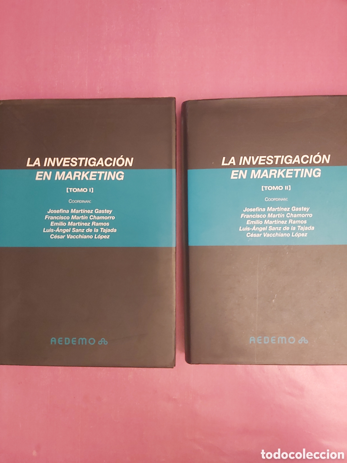 Libros de segunda mano: LA INVESTIGACI&Oacute;N EN MARKETING TOMO I Y II VVAA AEDEMO 200P