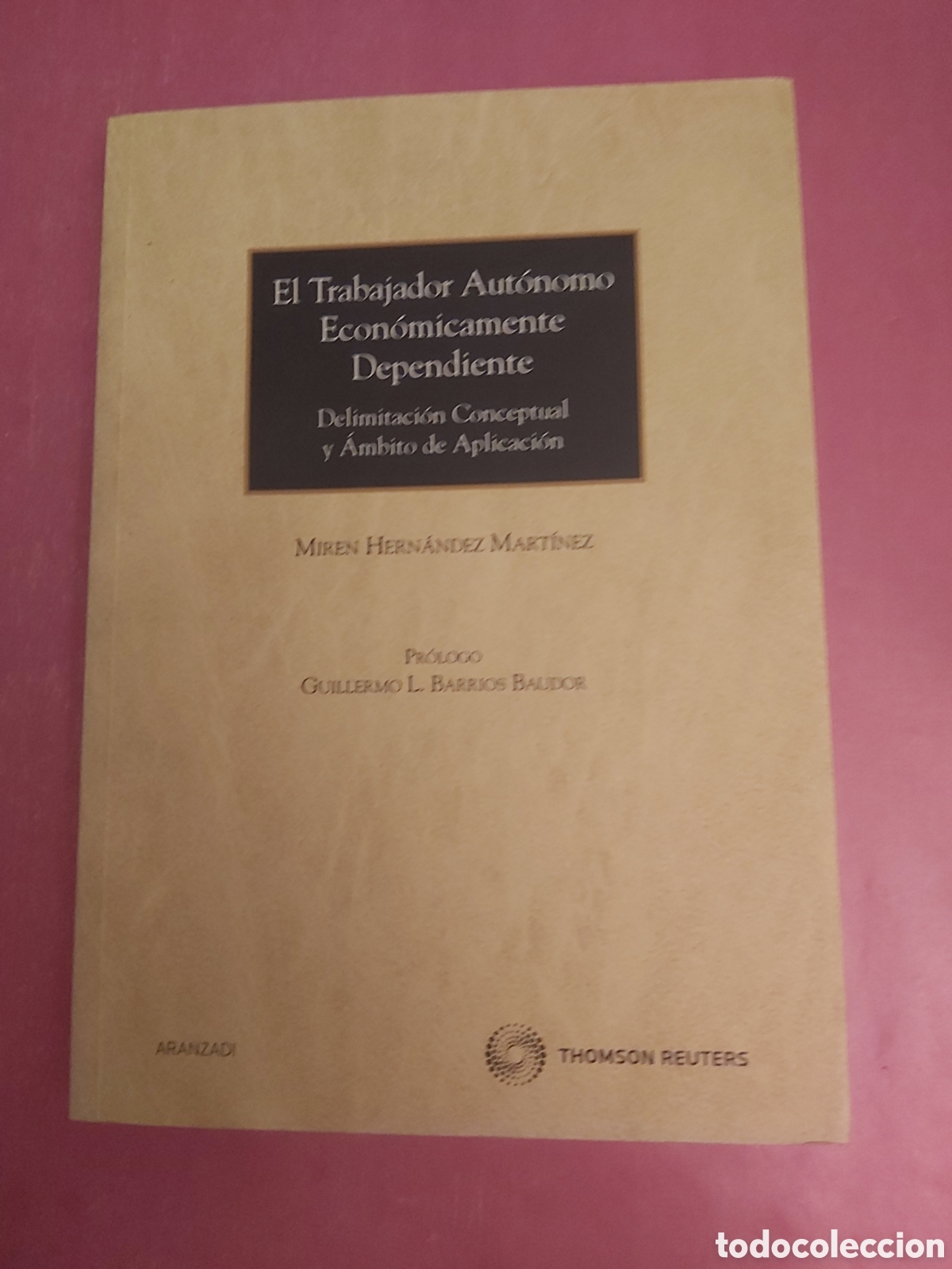 Libros de segunda mano: EL TRABAJADOR AUT&Oacute;NOMO ECON&Oacute;MICAMENTE DEPENDIENTE DELIMITACION CONCEPTUAL Y &Aacute;MBITO DE APLICACI&Oacute;N