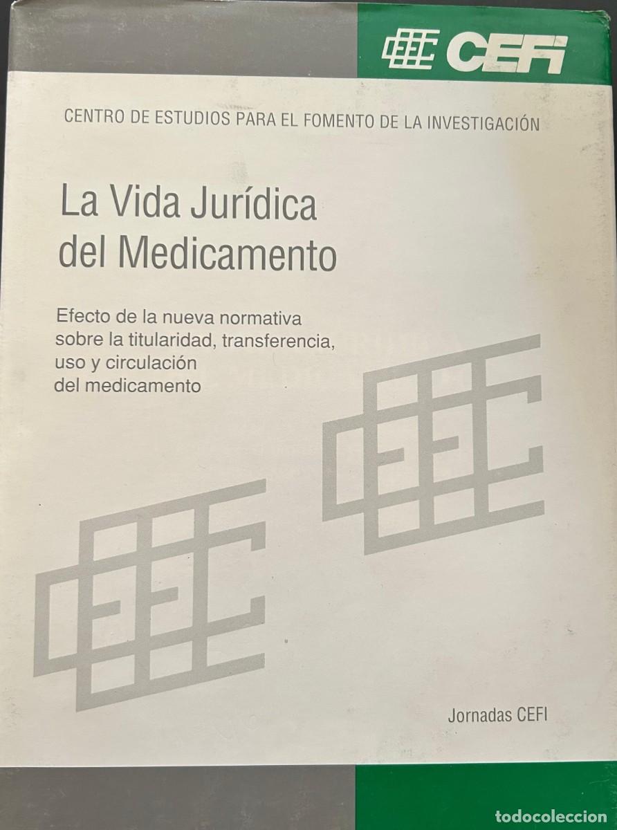 Libros de segunda mano: Medicamentos, vida jur&iacute;dica