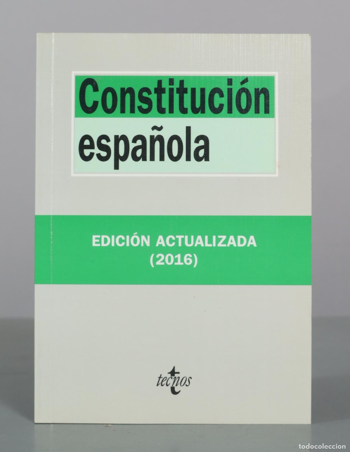 Libri di seconda mano: Constituci&oacute;n espa&ntilde;ola - Editorial Tecnos