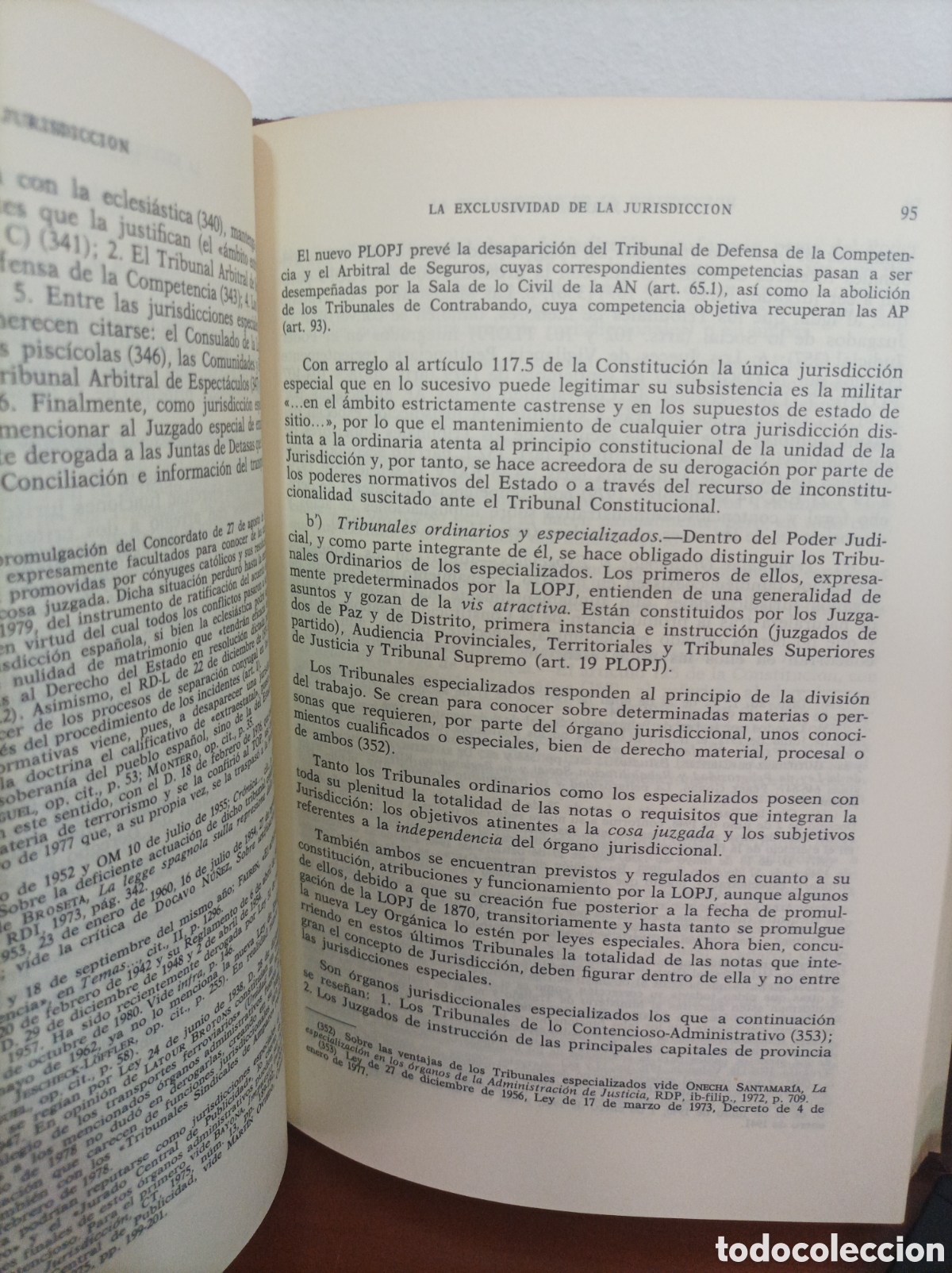 Libros de segunda mano: Fundamentos del Derecho Procesal - Foto 3