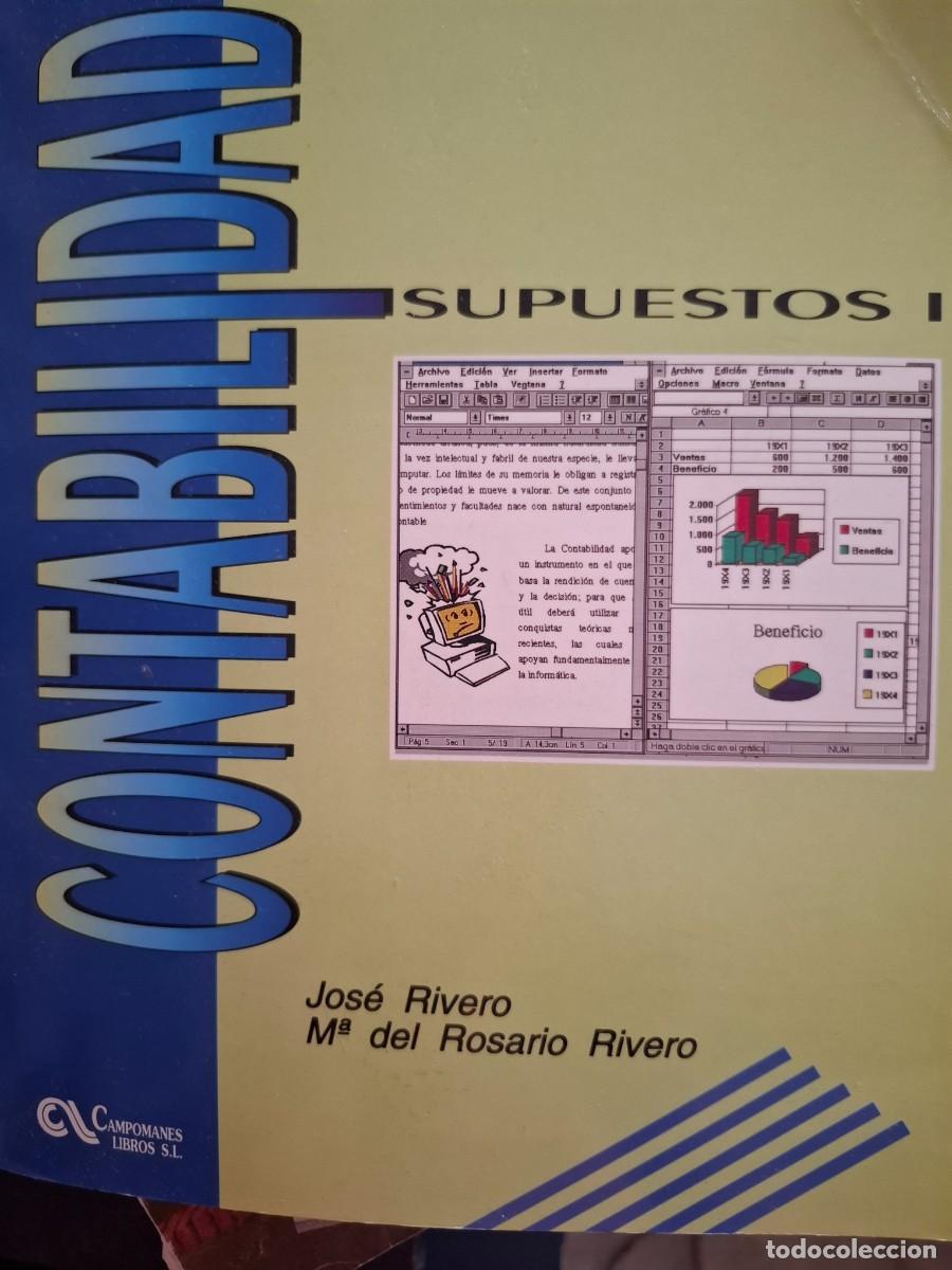 Libros de segunda mano: supuestos 1 contabilidad Jos&eacute; Rivero Romero M&ordf; del Rosario Rivero Men&eacute;ndez