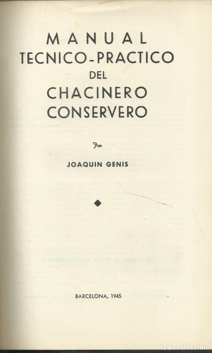 Second hand books: Chacineria Moderna. tres tomos
