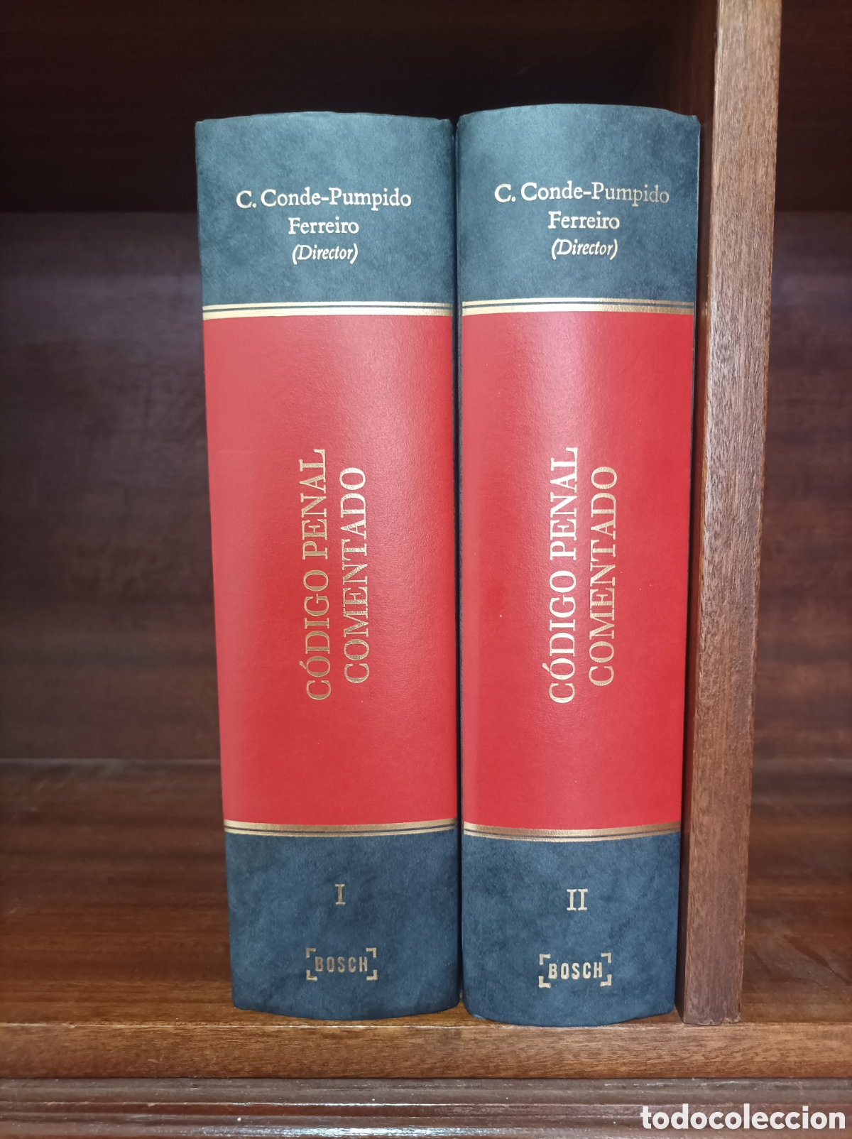 Libros de segunda mano: C&oacute;digo Penal Comentado (2 tomos + CD) - Foto 2