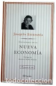 Livros em segunda m&atilde;o: Diccionario de la Nueva Econom&iacute;a - Joaquin Estefania - Editorial Planeta - Diccionarios de Autor