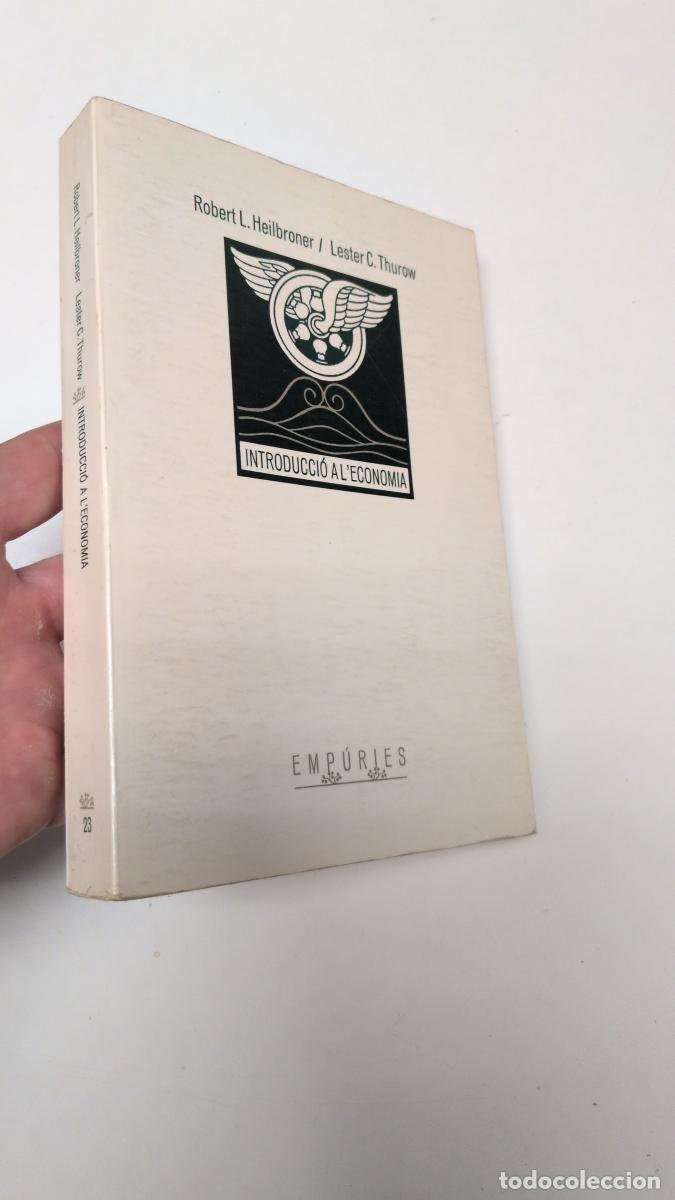 Libros de segunda mano: Introducci&oacute; a l'economia - Lester C. Thurow Robert L. Heilbroner