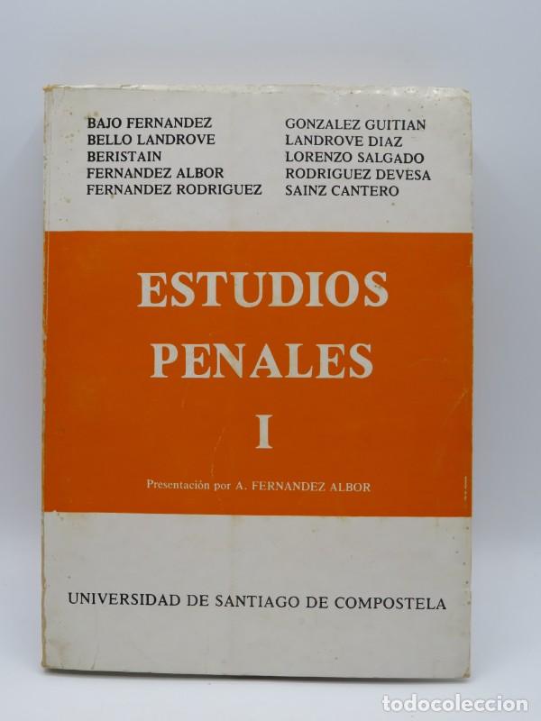 Gebrauchte B&uuml;cher: Estudios Penales I - Miguel Bajo Fern&aacute;ndez - Secretariado de Publicaciones de la Universidad de Sant