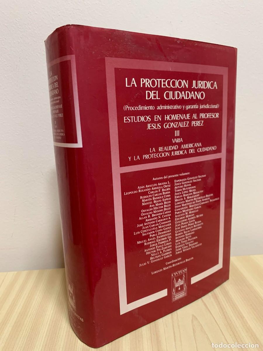 Libros de segunda mano: Proteccion juridica ciudadano; t.3 Formato: Tapa dura