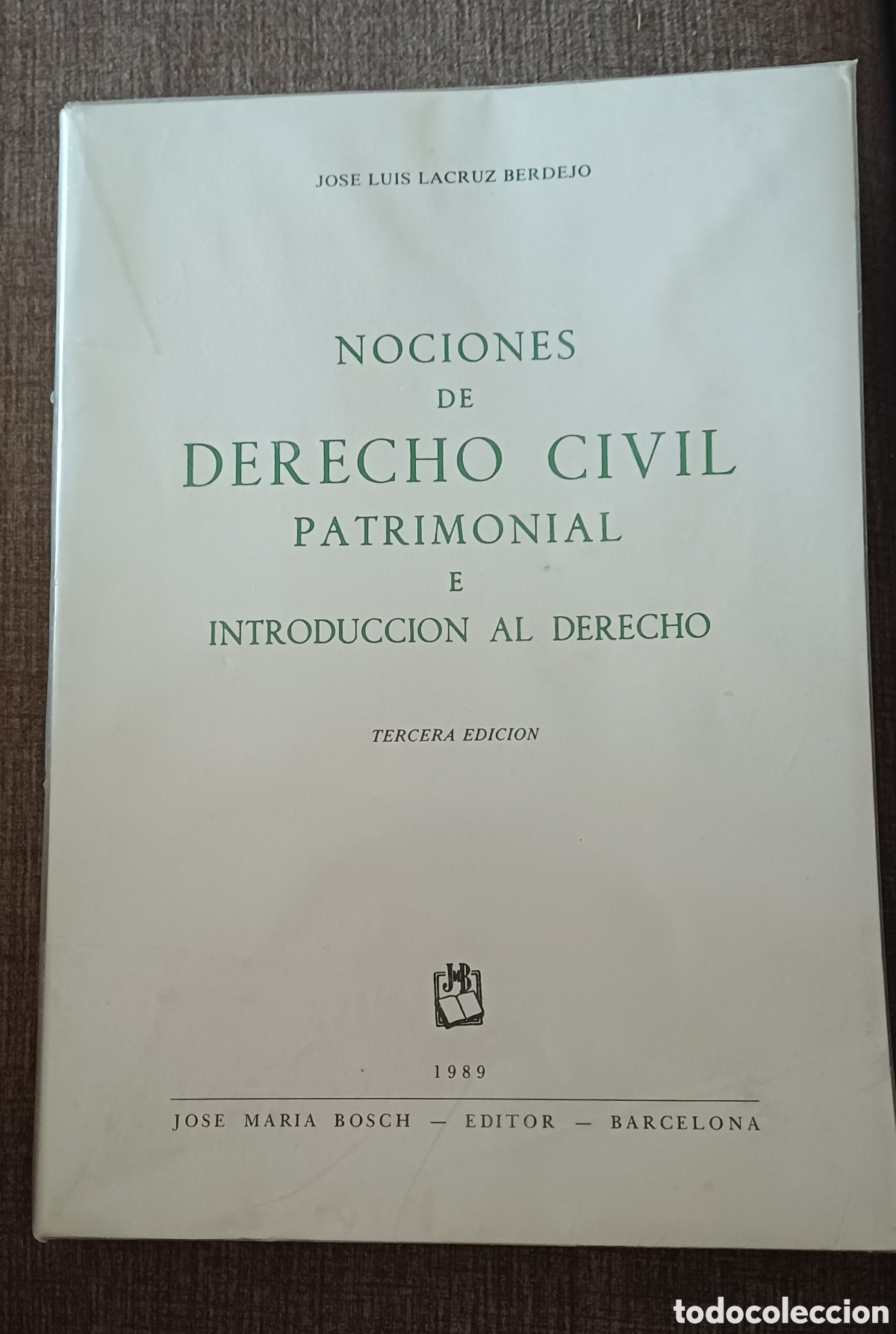 Libros de segunda mano: Nociones de Derecho Civil Patrimonial