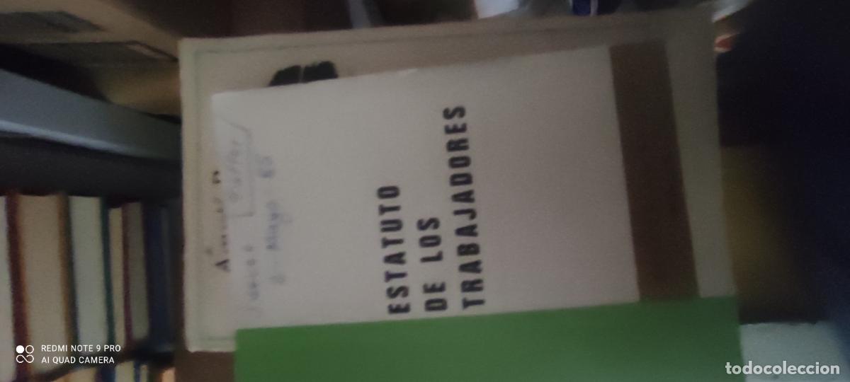 Libros de segunda mano: Estatuto de los trabajadores