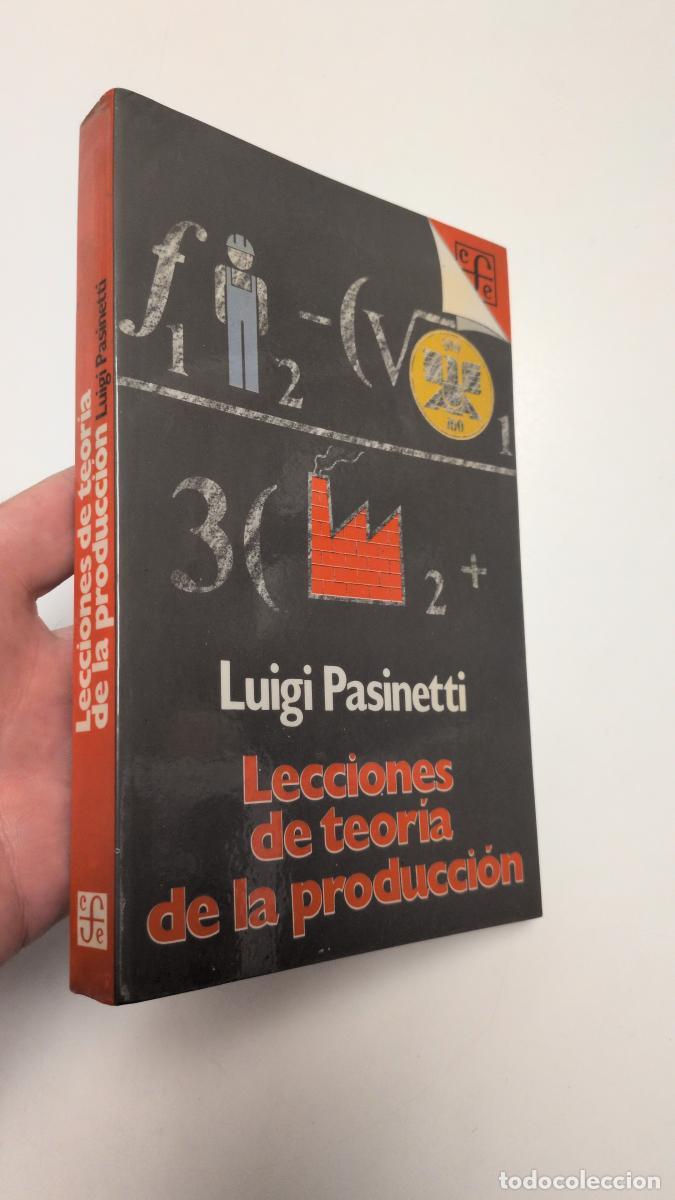 Libros de segunda mano: Lecciones de teor&iacute;a de la producci&oacute;n - Luigi Pasinetti