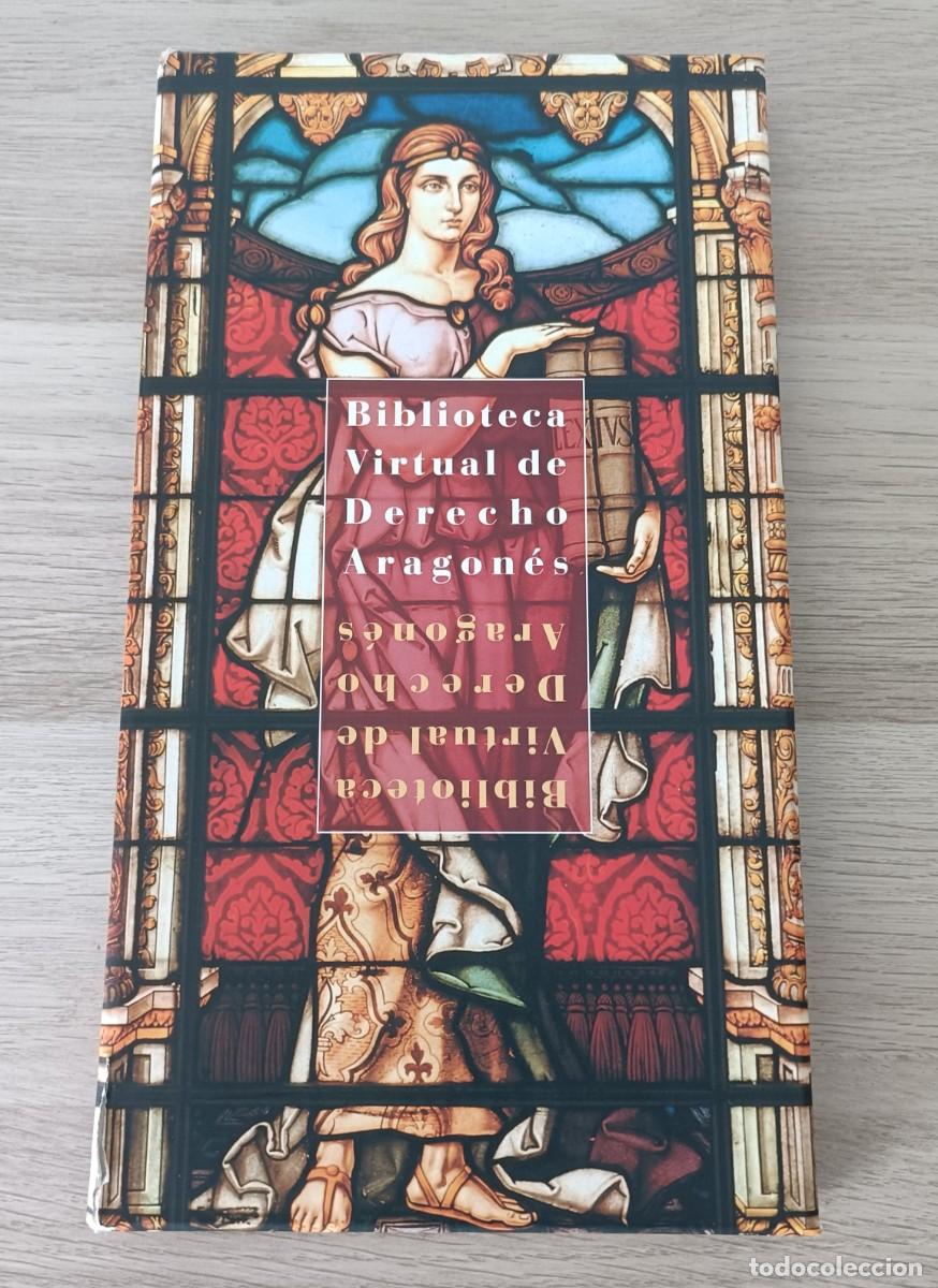 Libros de segunda mano: Estuche Biblioteca Virtual de Derecho Aragon&eacute;s, BIVIDA, 2003