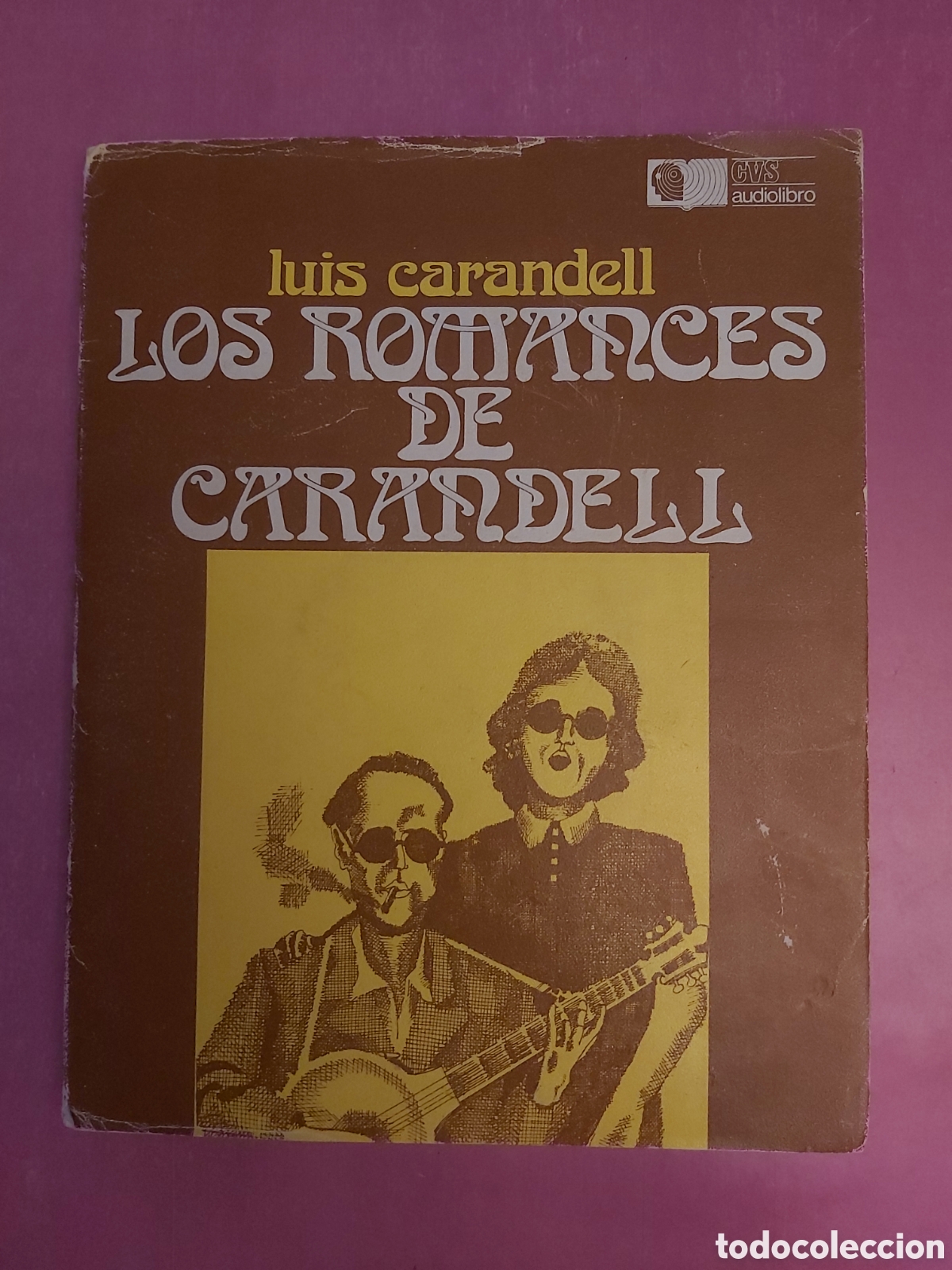 Libros de segunda mano: LOS ROMANCES DE CARANDELL LUIS CARANDELL AUDIOLIBRO 1973