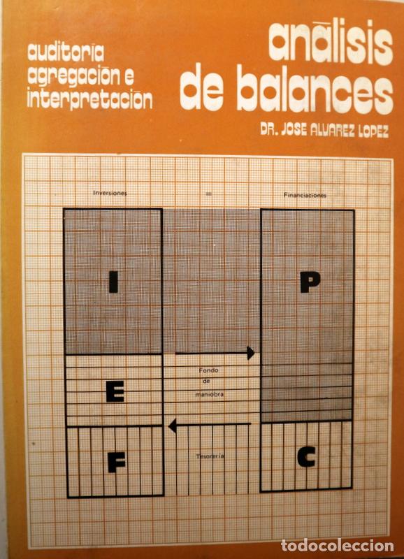 Libri di seconda mano: &Aacute;LVAREZ L&Oacute;PEZ, Jos&eacute; - AN&Aacute;LISIS DE BALANCES. Auditor&iacute;a, agregaci&oacute;n e interpretaci&oacute;n - San Sebasti&aacute;n 1