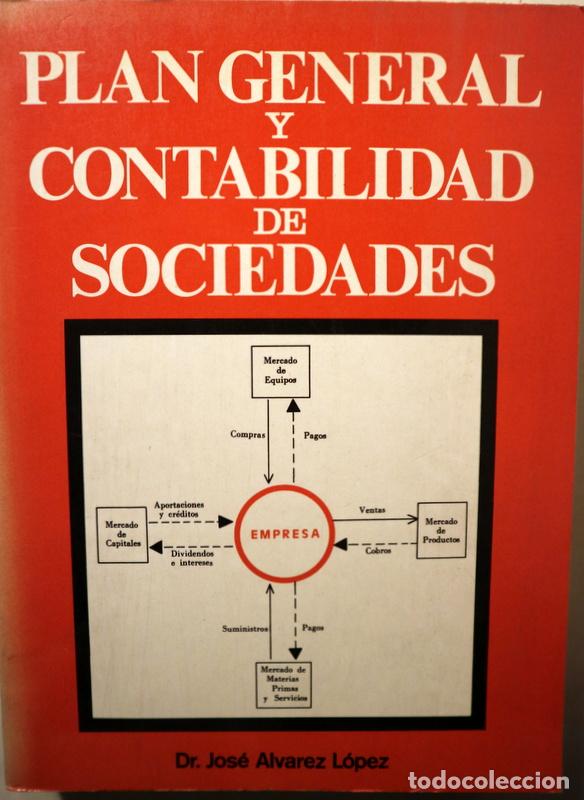 Libri di seconda mano: &Aacute;LVAREZ L&Oacute;PEZ, Jos&eacute; - PLAN GENERAL Y CONTABILIDAD DE SOCIEDADES - San Sebasti&aacute;n 1980