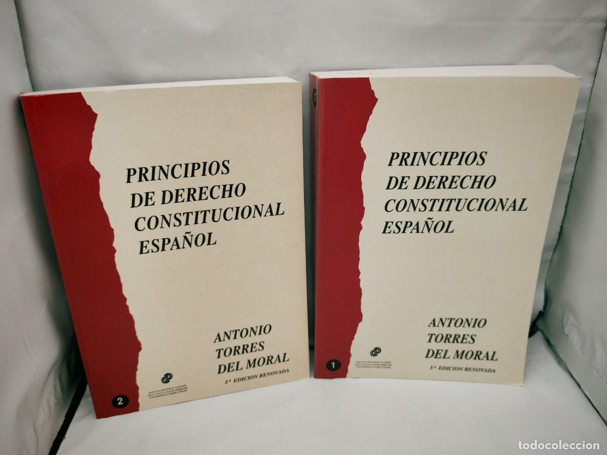 Gebrauchte B&uuml;cher: Principios de Derecho Constitucional Espa&ntilde;ol (TOMOS I Y II, OBRA COMPLETA, 3&ordf; edici&oacute;n renovada)