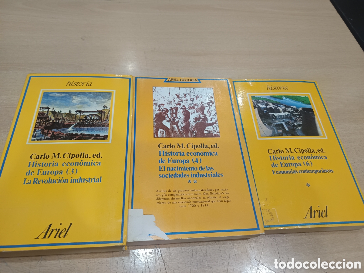 Libros de segunda mano: Historia econom&iacute;a de Europa (3,4 y 6)