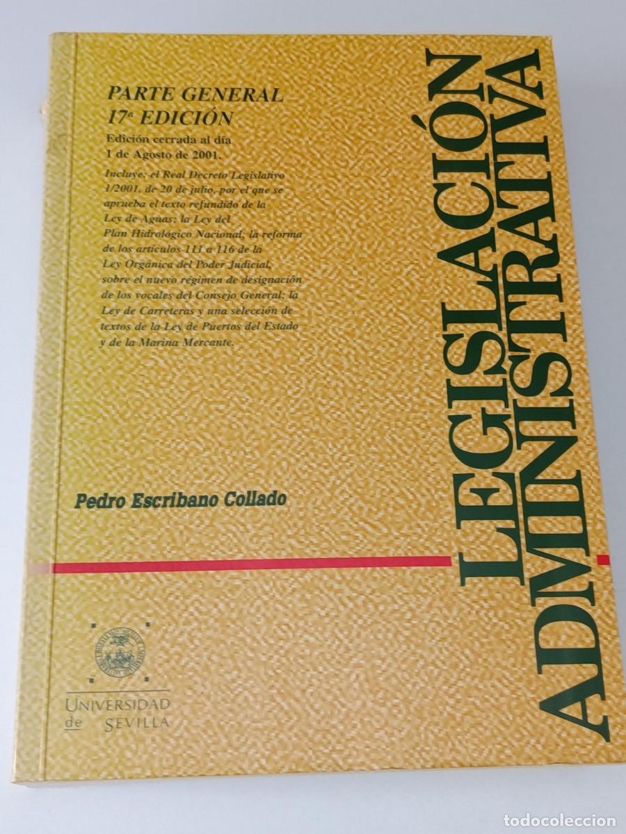 Second hand books: LEGIDLACION ADMINISTRATIVA