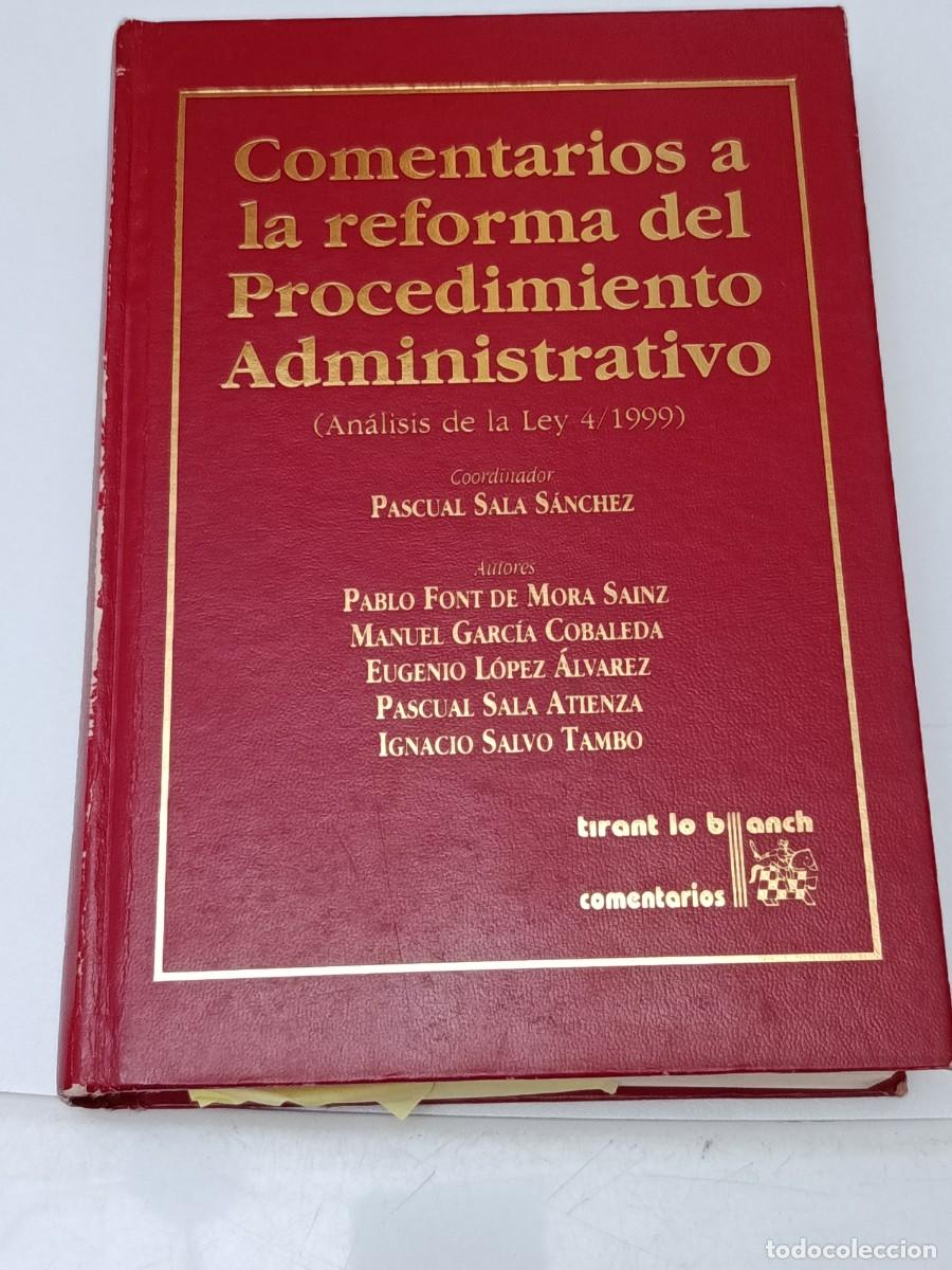 Libri di seconda mano: COMENTARIOS A LA REFORMA DEL PROCEDIMIENTO ADMINISTRATIVO