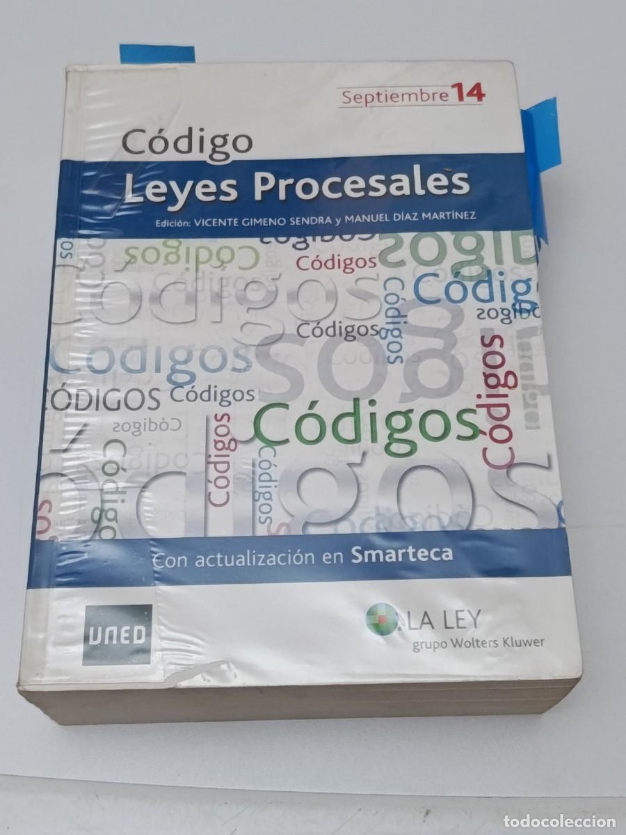 Libros de segunda mano: CODIGO DE LEYES PROCESALES - Foto 1