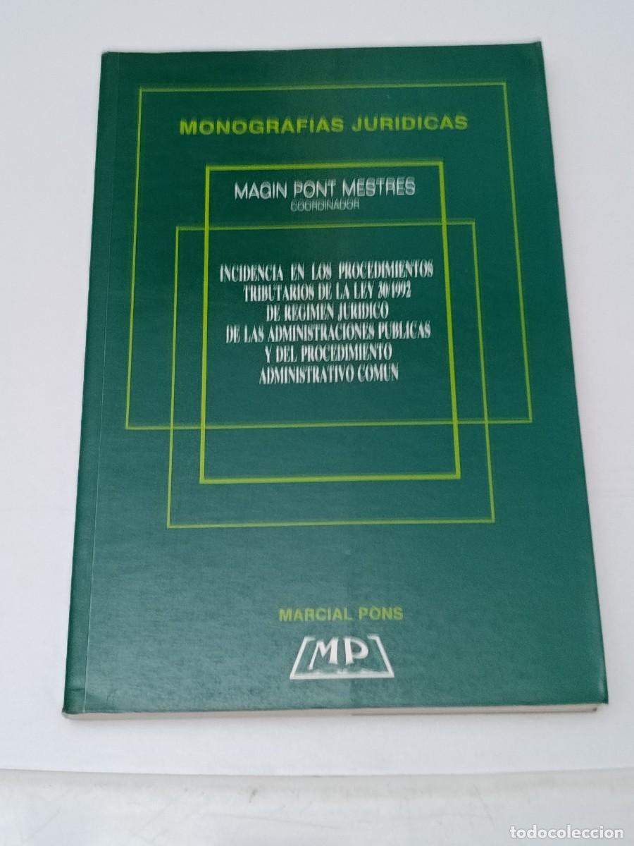Libros de segunda mano: MONOGRAFIAS JURIDICAS - Foto 1