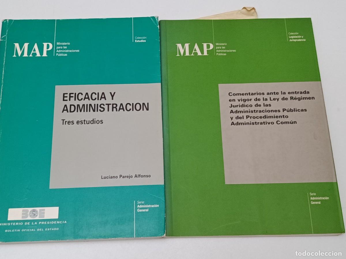 Libri di seconda mano: 2 LIBROS MINISTERIO DE ADMINISTRACIONES PUBLICAS