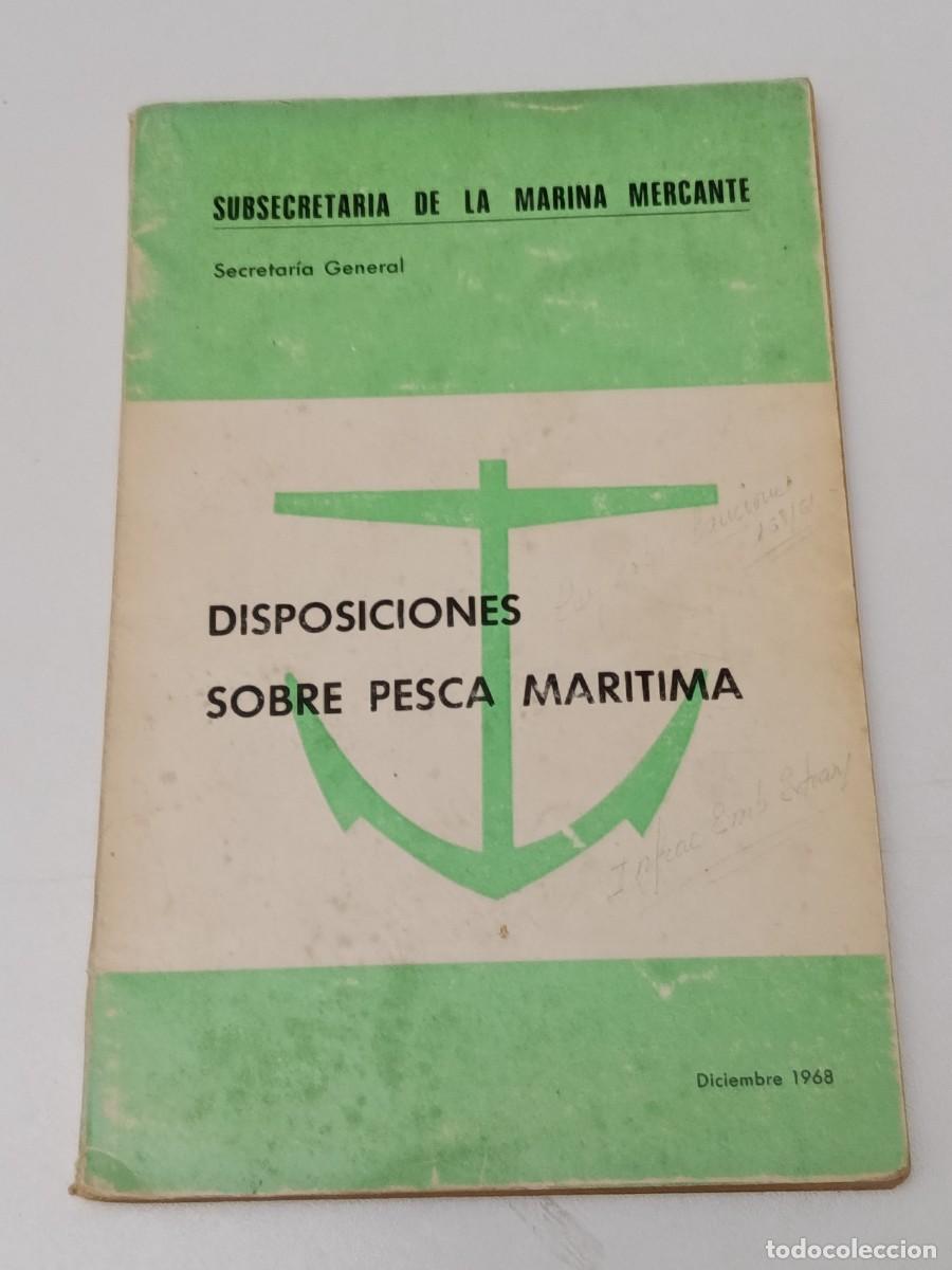 Second hand books: DISPOSICIONES SOBRE PESCA MARITIMA
